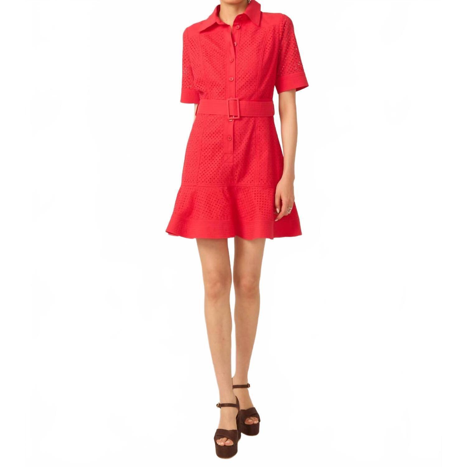 New Gilner Farrar Women's Payden Dress In Red